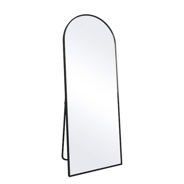 Metal wall mirror with beveled squares in black finish; item 44705. Tall  cement round flower p…