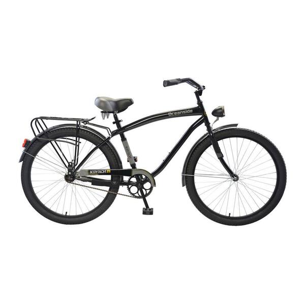 Body Glove Oceanside Cruiser 26 in. Wheels Oversized Frame Men's Bike in Black