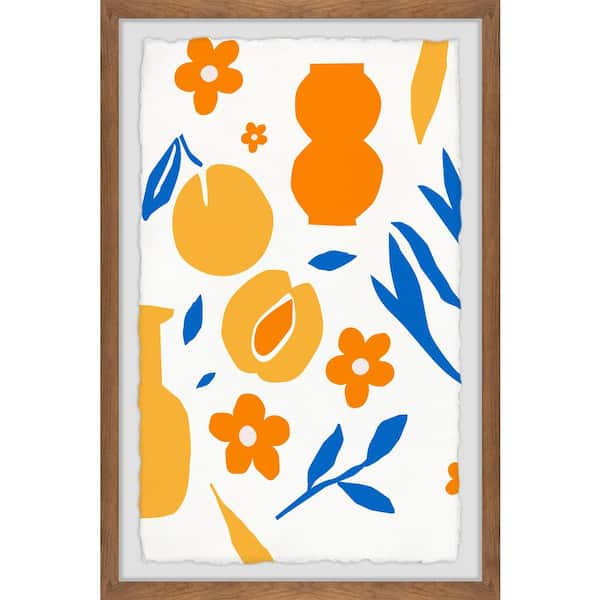 Unbranded "Fresh Fruits" by Marmont Hill Framed Nature Art Print 24 in. x 16 in.