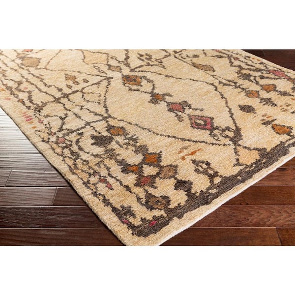 Verdun Burnt Orange 8 ft. x 10 ft. Indoor Area Rug