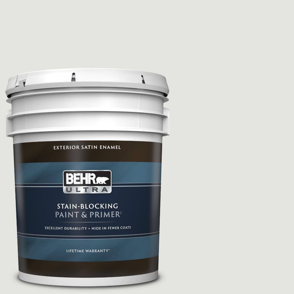 BEHR ULTRA 5 gal. BLW12 Canyon Wind Satin Enamel Exterior Paint