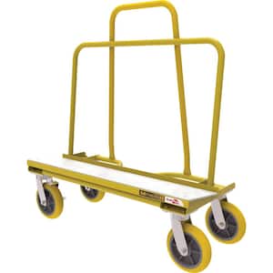 Wall Hauler Series 2000 40 in. x 16.75 in. x 44.25 in. Heavy Duty Drywall Cart with Wheels, 2000lb-Capacity Rolling Cart