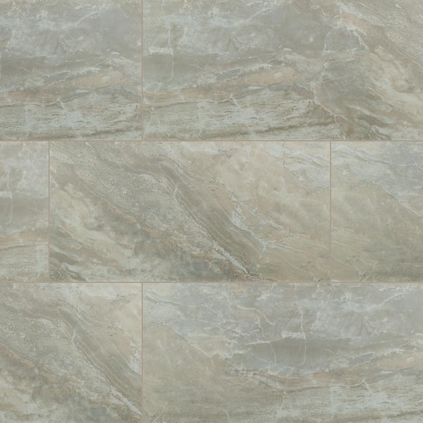 MSI Onyx Grigio 12 in. x 24 in. Polished Porcelain Stone Look Floor and Wall Tile (512 sq. ft./Pallet)