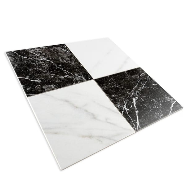 Merola Tile Merzoni Checker Ruzzini 17-7/8 in. x 17-7/8 in
