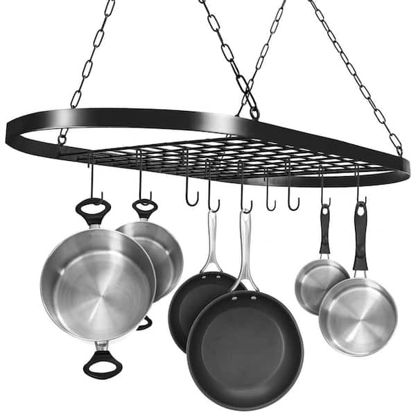 Space Saver Black Metal Ceiling Organizer