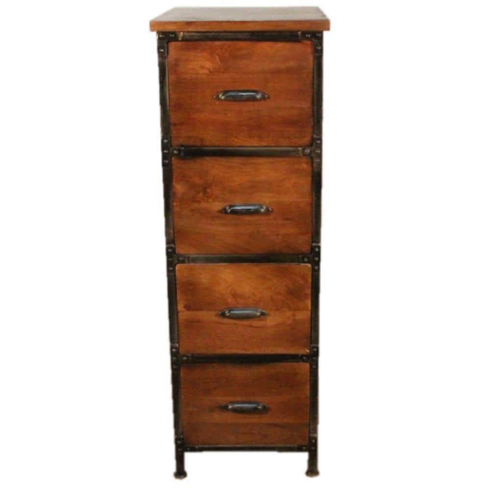 Lafayette Medium Brown File Cabinet