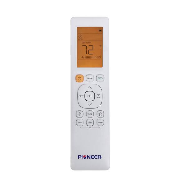 Wired Programmable Thermostat for Pioneer WYS/WS Series Mini Split Systems 30000-36000 BTU