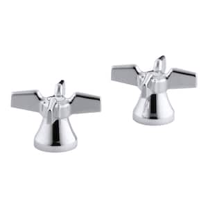 Triton Cross Handles in Polished Chrome (2-Pack)