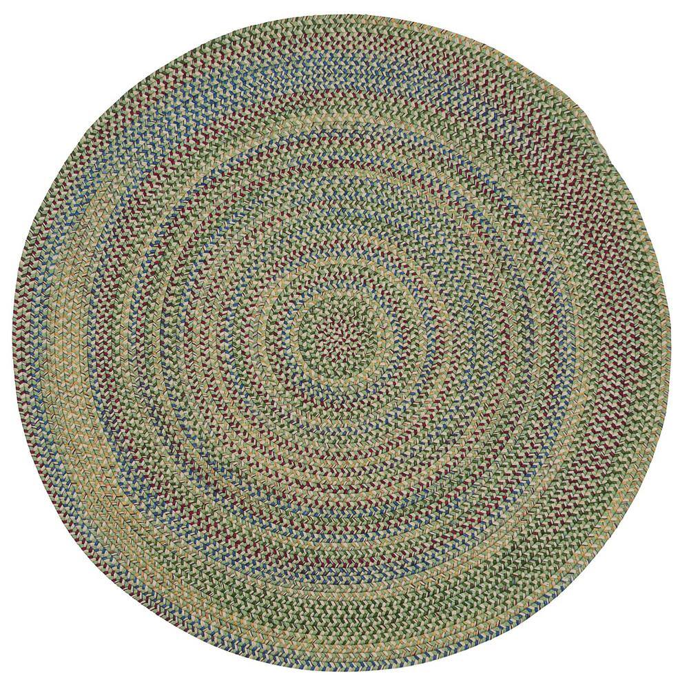 Worley Moss Green 3 ft. Round Indoor Area Rug