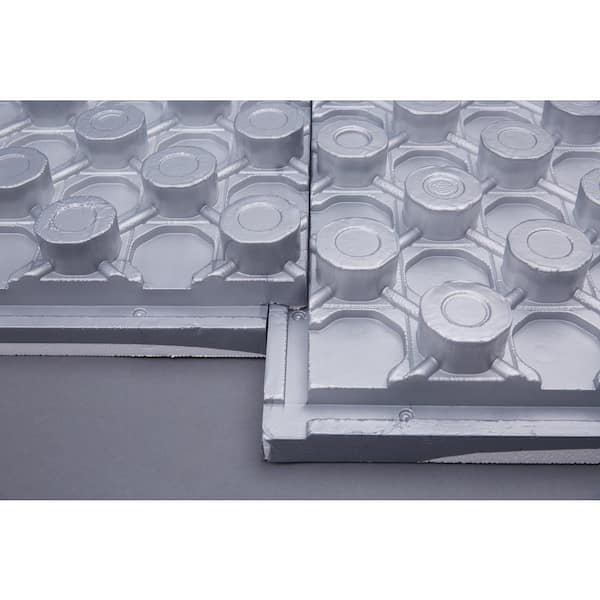 AMPEX 2 ft. x 4 ft. x 0.28 ft. Insulated Radiant Panel R10 Type IX Kit (8  Panels/Box) 64 sq. ft. AMPEX2020FK - The Home Depot