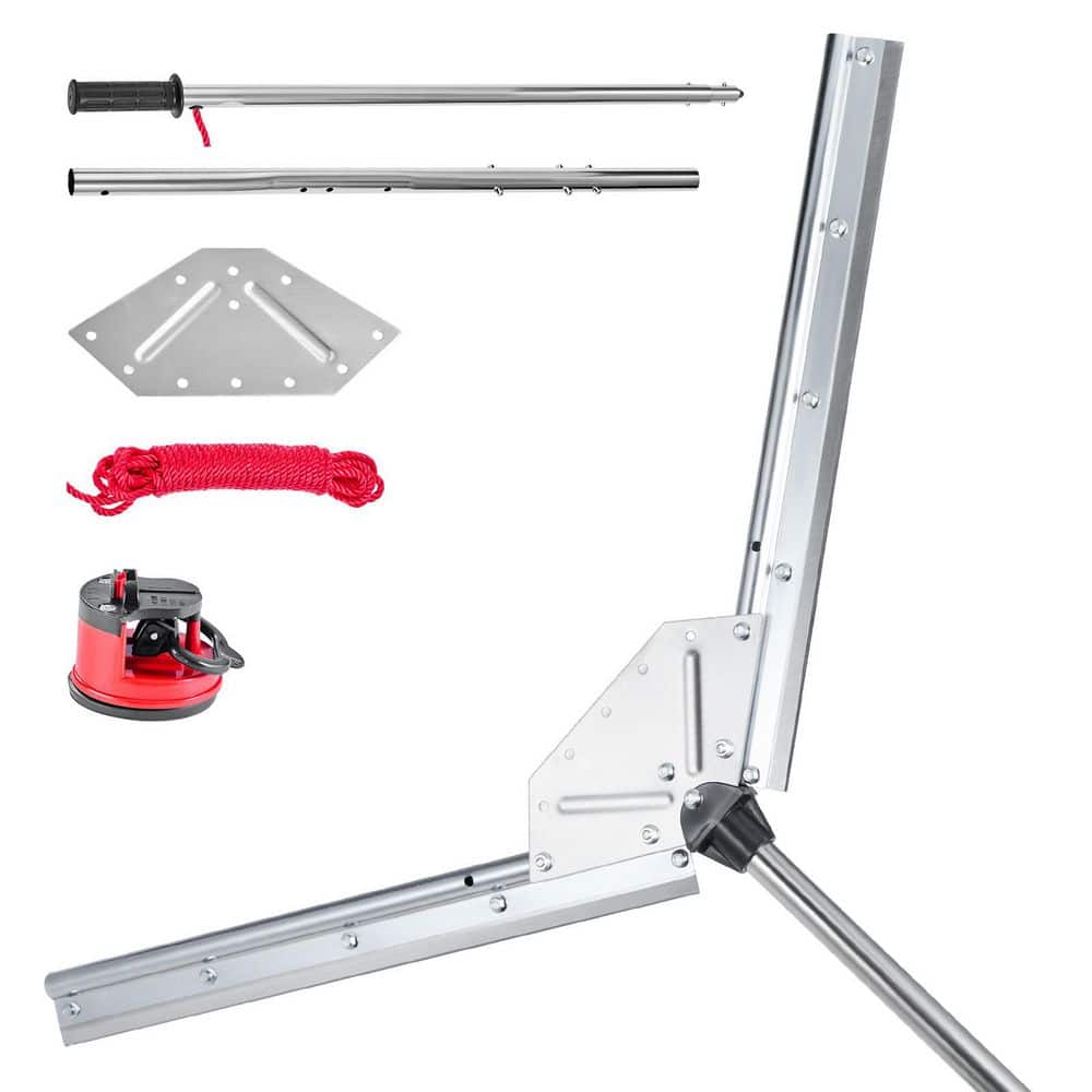 Lake Weed Cutter, 37 in. Max Cut, Sharp Heavy-Duty Steel Blades, 360 in. Throw Rope, for Cattail, Phragmites, Lily Pads price history on PriceWatchPro