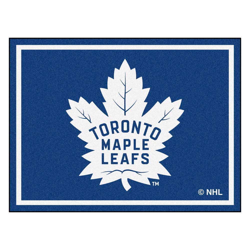 FANMATS NHL Toronto Maple Leafs Navy Blue ft. x 10 ft. Indoor Area Rug  17529 The Home Depot
