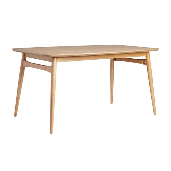Walker Edison Furniture Company Mid-Century English Ash Wood 59 in