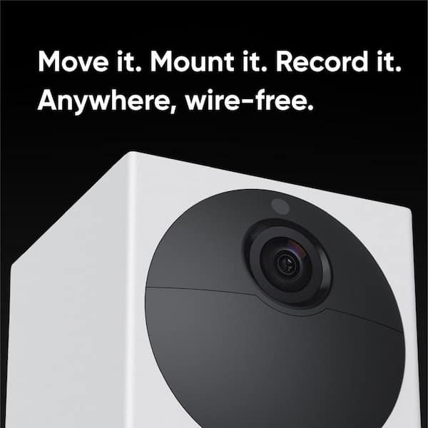 Wireless Outdoor Surveillance Camera Plus MicroSD Card Includes Base Station