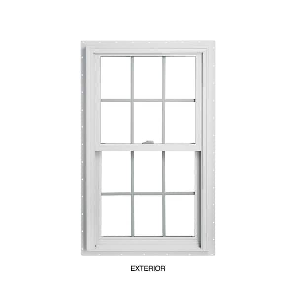 American Craftsman 3575 In X 60 In 70 Series Low E Argon Glass Double Hung White Vinyl Fin 3931