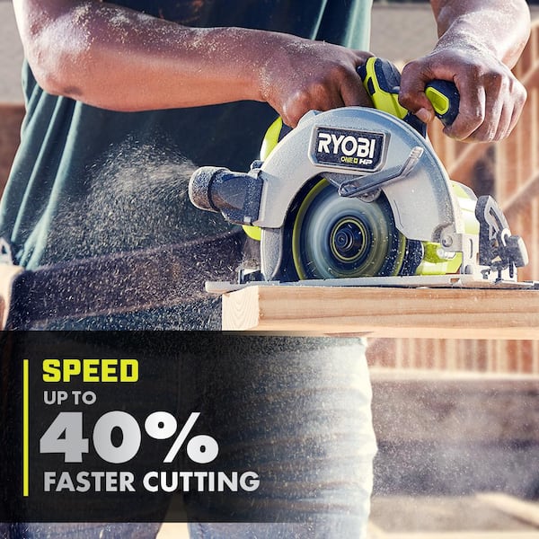 Ryobi One+ Ryobi Circular Saw Concrete Blade RYOBI ONE+ HP 18V Brushless Cordless 7-1/4 Circular Saw (Tool