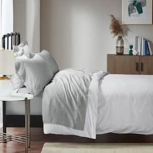 1500-Thread Count Grey King Cotton Blend 4-PC Sheet Set