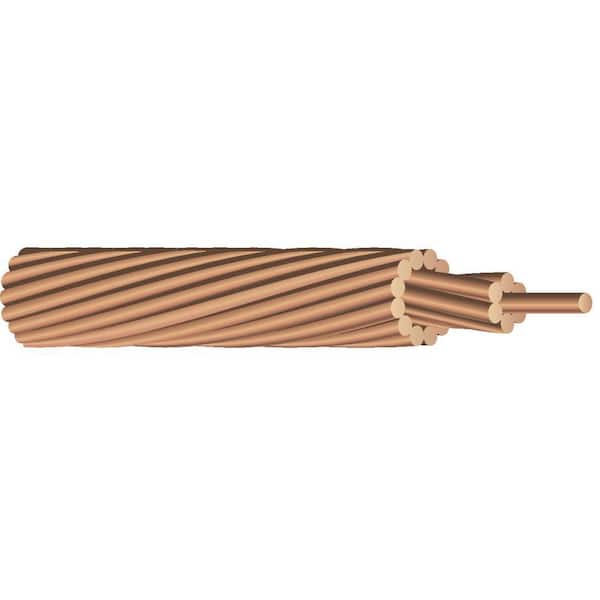 Southwire By-the-Foot 18-Gauge Stranded SD Bare Copper Grounding Wire