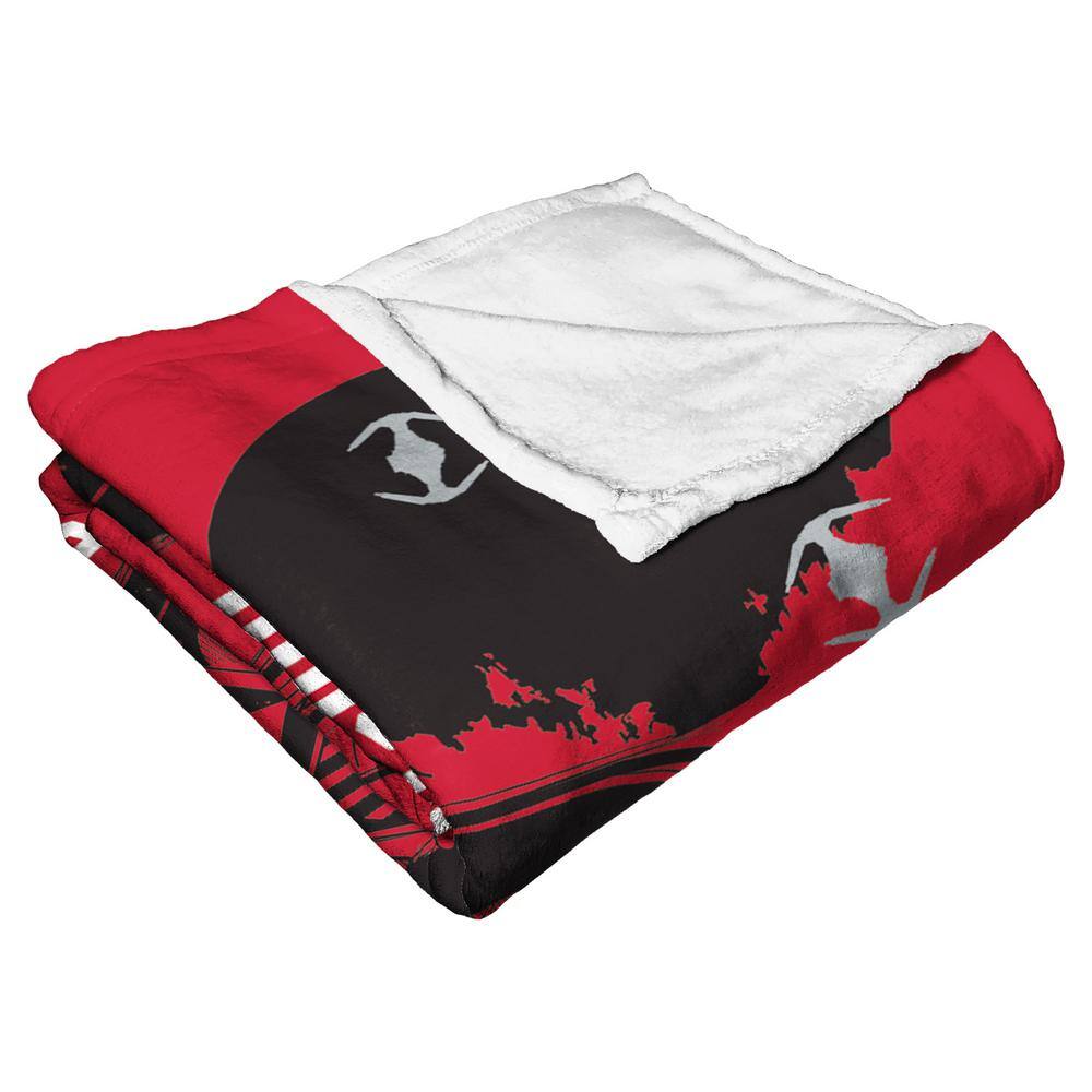 Star Wars Ohio State Red Polyester Throw Blanket