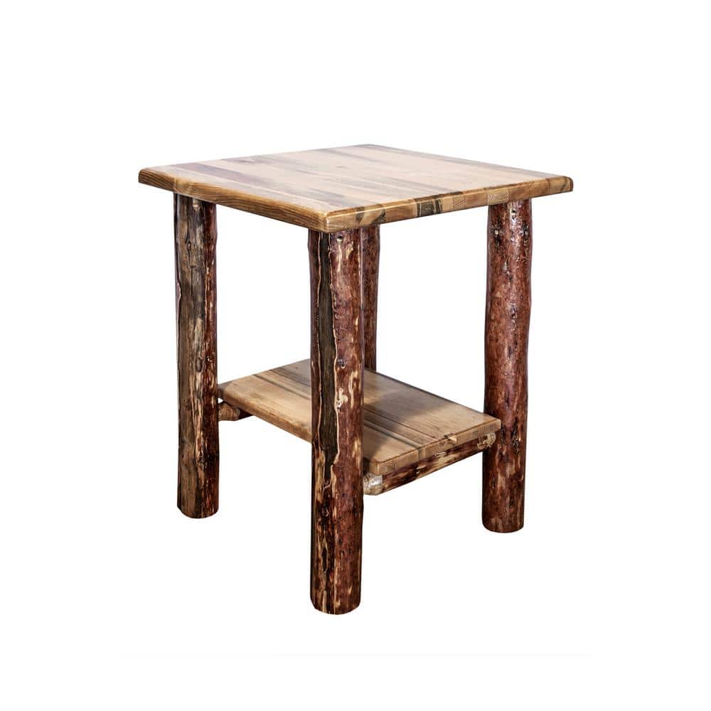 Puritan Pine Solid Wood Southwestern Nightstand