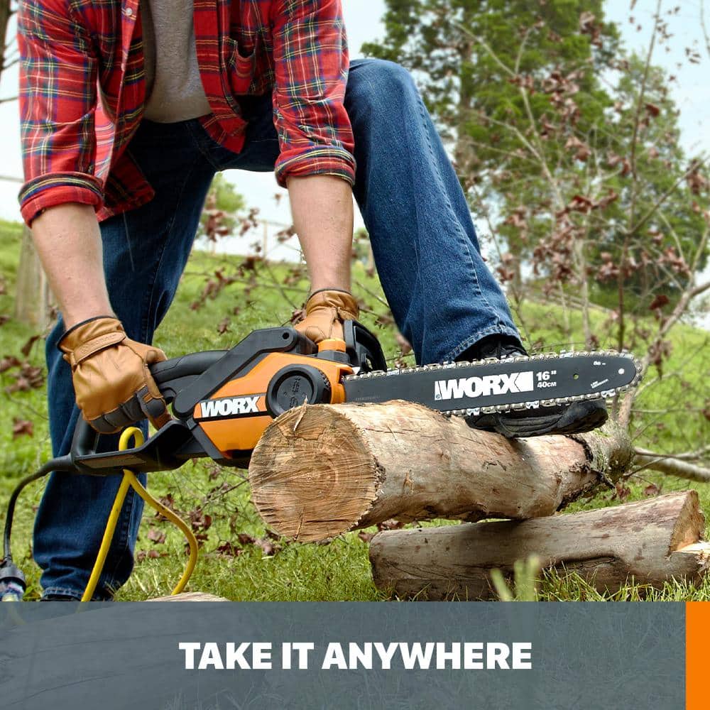 16 in. 14.5 Amp Electric Chainsaw - 2