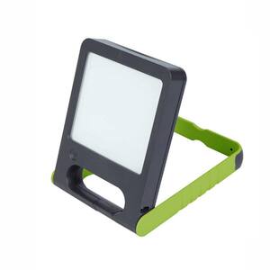LED Green Solar Pad Light with Rechargeable Battery