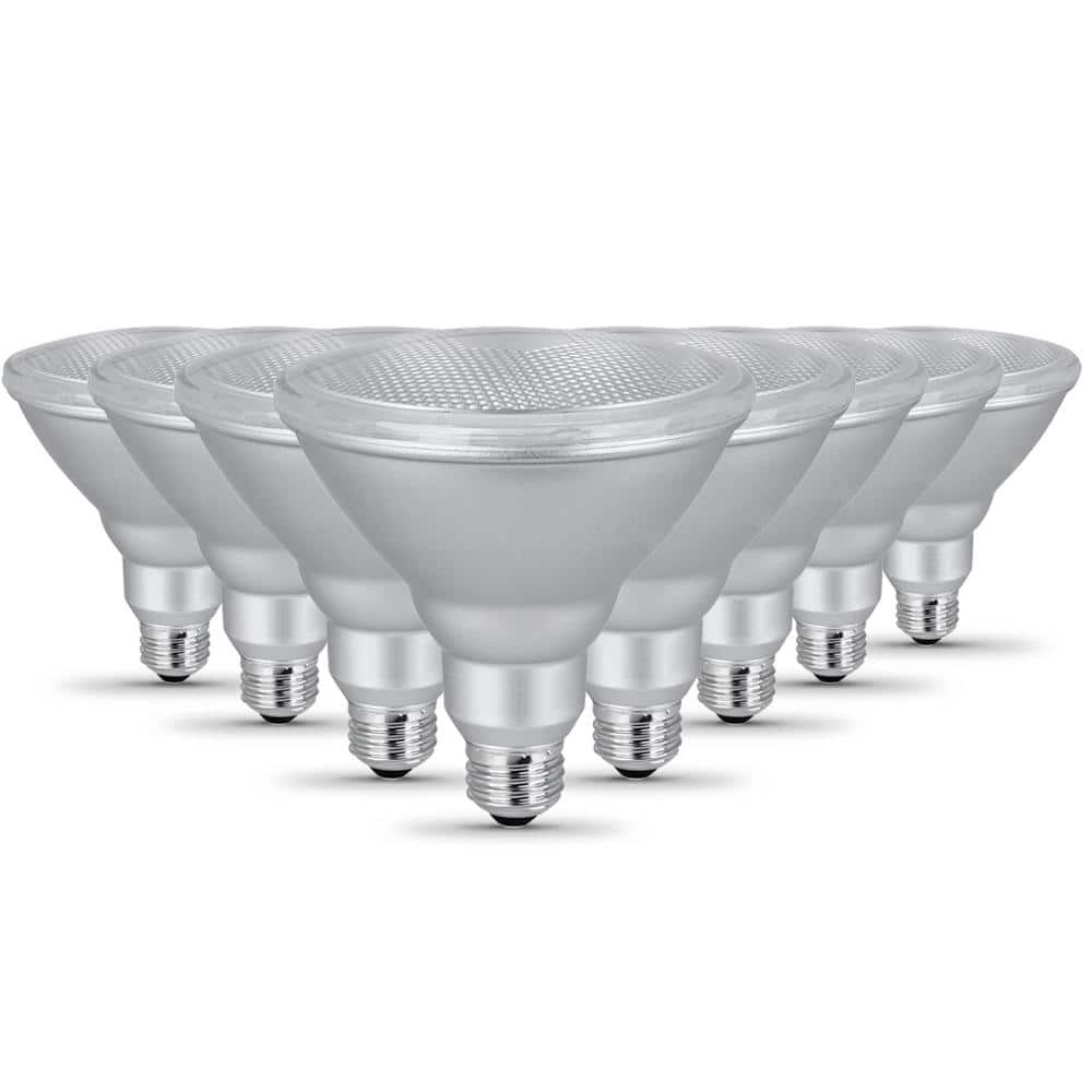 90-Watt Equivalent PAR38 Dimmable CEC Title 20 Outdoor 90 E26 Medium Flood LED Light Bulb, Bright White 3000K (8-Pack) price history on PriceWatchPro