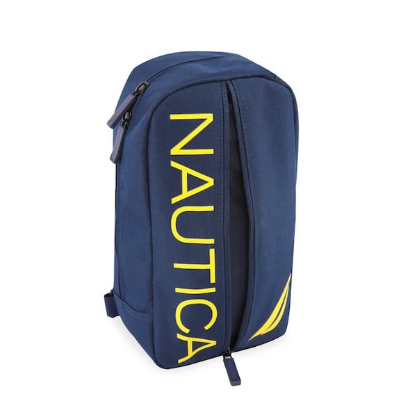Nautica NT Sling Bag plus 12 in. plus Navy/Yellow plus Waist pack Nautica NT Sling Bag plus 12 in. plus Navy/Yellow plus Waist pack