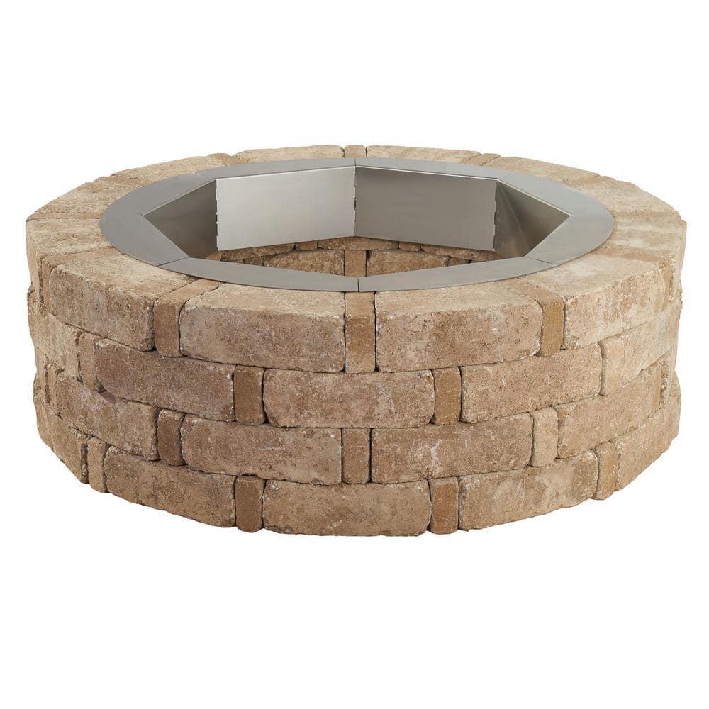 Round Concrete Fire Pit Kit, How To Build A Round Concrete Fire Pit
