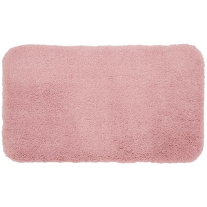 Pure Perfection Rose 20 in. x 60 in. Nylon Bath Rug