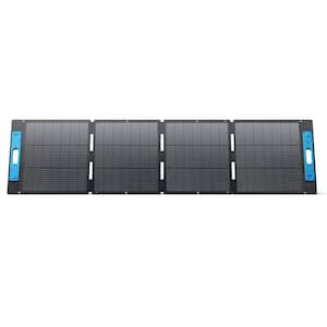 200W SOLIX 531 Monocrystalline Silicon Portable Solar Panel for Power Station/Generator, IP67 Waterproof, Boat Camping