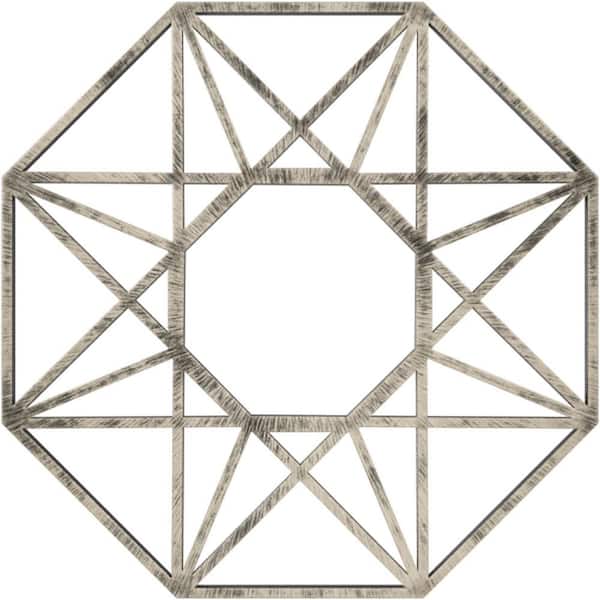 Ekena Millwork 1 in. x 30 in. x 30 in. Guardian Architectural Grade PVC Peirced Ceiling Medallion