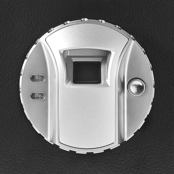 Black for sale online Barska AX11620 Compact Steel Biometric Security Safe 