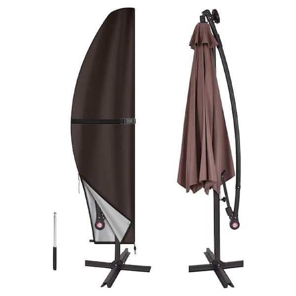 heavy duty patio umbrella covers Lakeside Outdoor Protective Cover This durable cover is constructed from 600D polyester canvas with waterproof backing and offers 50+ UV protection from the sun Heavy Duty Outdoor Patio Umbrella