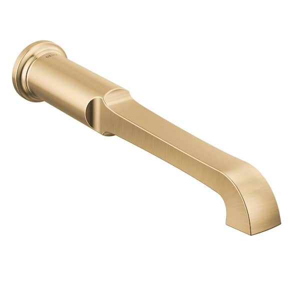 Delta Tetra 2-Handle Wall-Mount Roman Tub Faucet Trim Kit in Lumicoat Champagne Bronze (Valve and Handle Not Included)