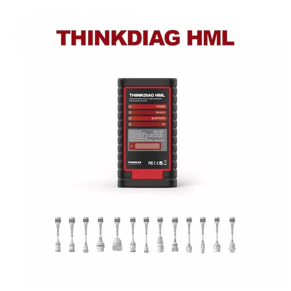 Full System OBD2 Scanner Car Code Reader Heavy Truck Adapter Interface Vehicle Diagnostic Tool THINKDIAG HML