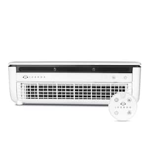 50 CFM 3-Speed Portable Evaporative Cooler Cooling Mist Fan with Evaporative Humidifier
