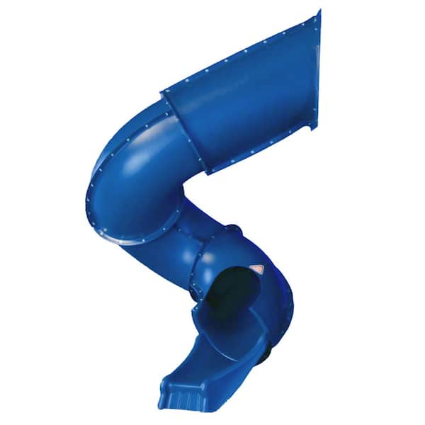 Swing-N-Slide Playsets Blue 7 ft. Turbo Tube Slide