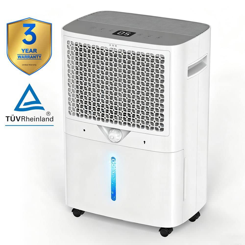 Edendirect 120 pt. 6,500 sq. ft. Upgraded Dehumidifier for