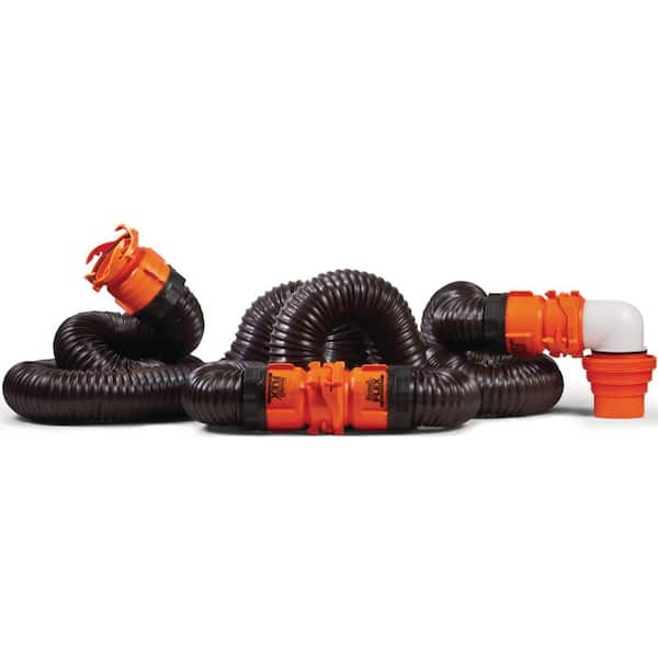 Camco 20 ft. RhinoFLEX Sewer Kit with Hose