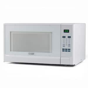 Commercial CHEF 21.8 in. Width 1.6 cu. ft. Stainless Steel/Black 1100-Watt Countertop  Microwave Oven CHM16MS6 - The Home Depot