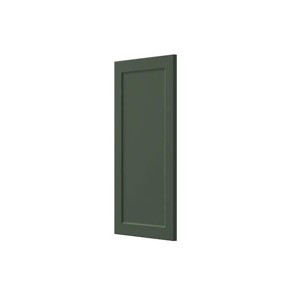 Hampton Bay Designer Series Melvern 15 in. W x 0.75 in. D x 30 in. H Kitchen Cabinet End Panel in Forest