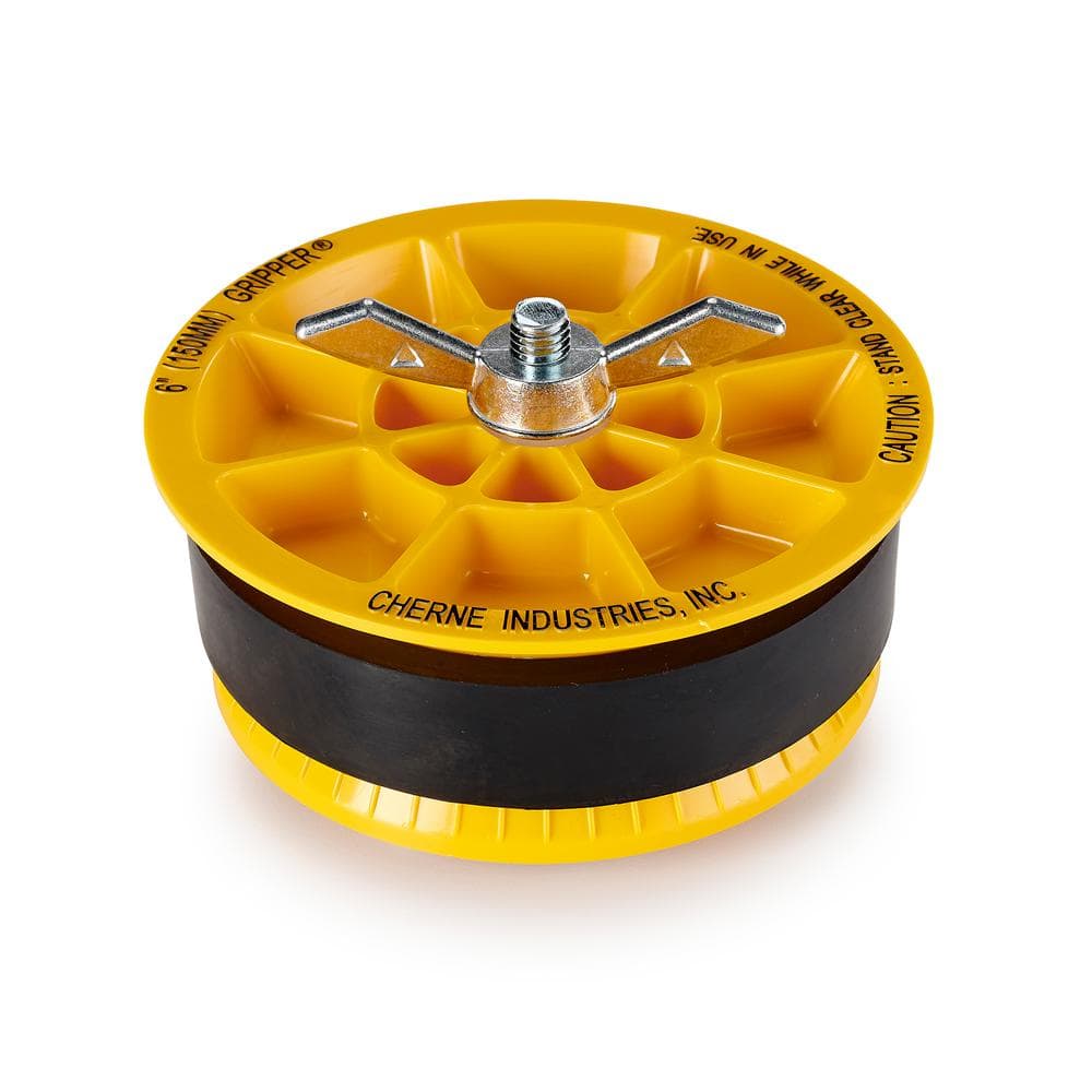 CHERNE Gripper 6 in. ABS Plastic Mechanical Test Plug 270261