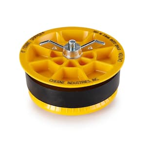 CHERNE Gripper 3-1/2 in. ABS Mechanical Cleanout Plug 270138 - The