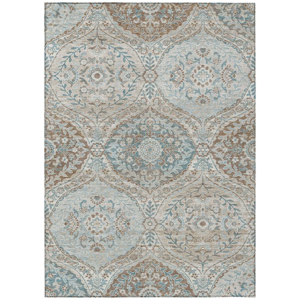 Chantille Machine Washable Indoor/Outdoor Abstract ACN2698 Ivory 9 ft. x 12 ft. Area Rug price history on PriceWatchPro