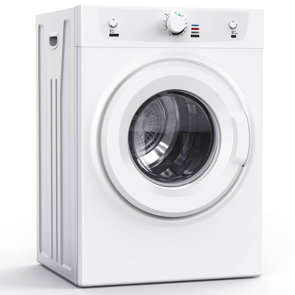 SIMZLIFE 3.5 cu. ft. vented Front Load Stackable Electric Compact