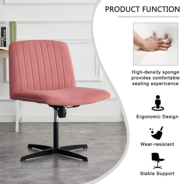 Comfortable chairs for desk no online wheels