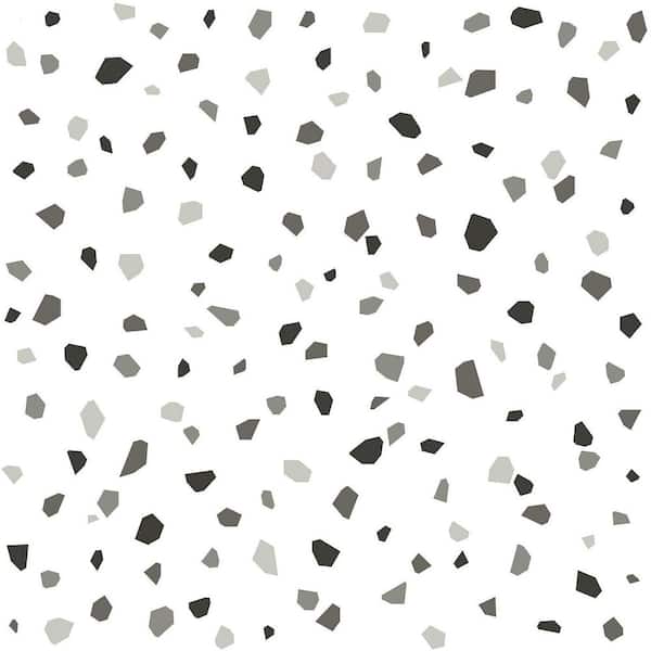 Chesapeake Grey Ona Terrazzo Wallpaper Matte Non-Pasted Wallpaper Sample