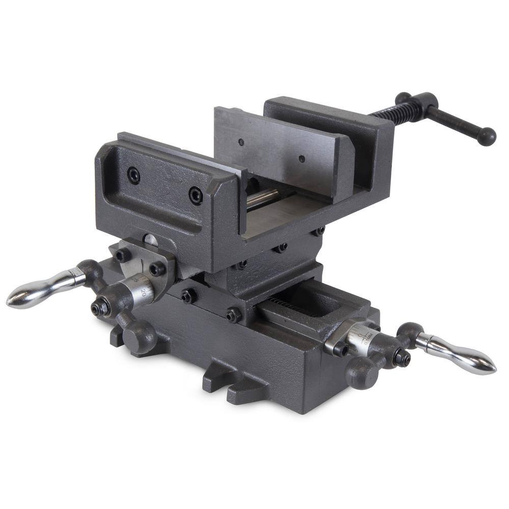 Wen Drill Press Vise Benchtop Compound Cross Slide Heavy Duty Cast Iron 4.25 in.