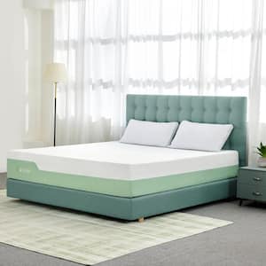 Comfort Queen Medium 10 in. Cooling Foam Mattress, Breathable and Supportive